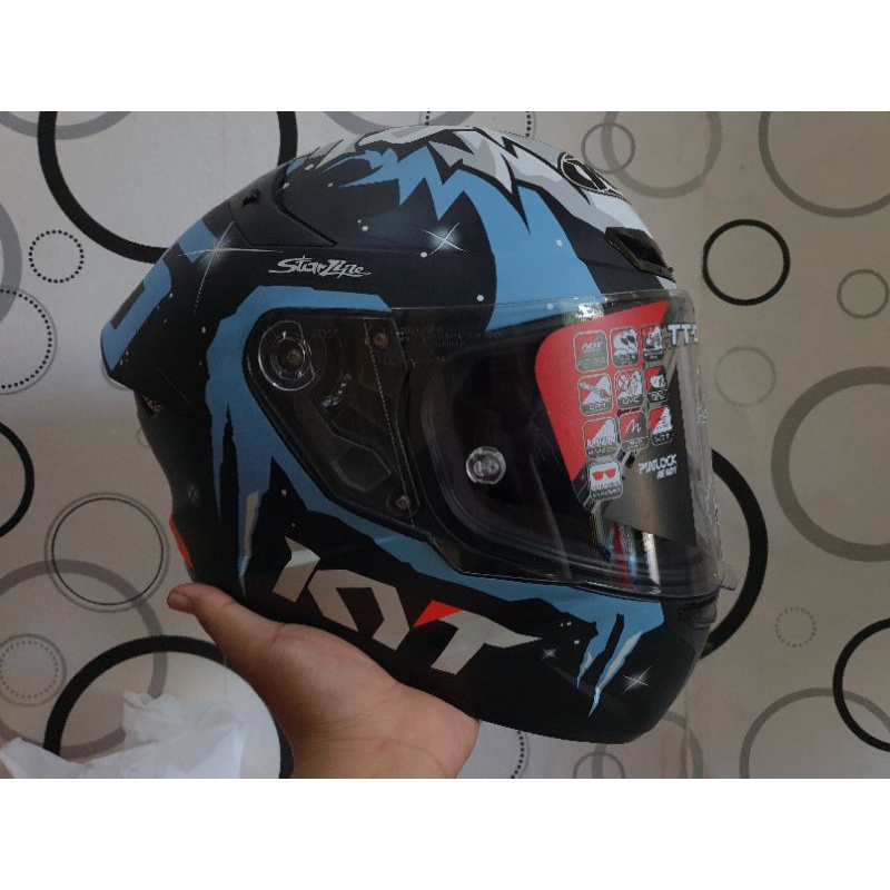 KYT TT COURSE JAUME MASIA WINTERTEST BEKAS TERMURAH