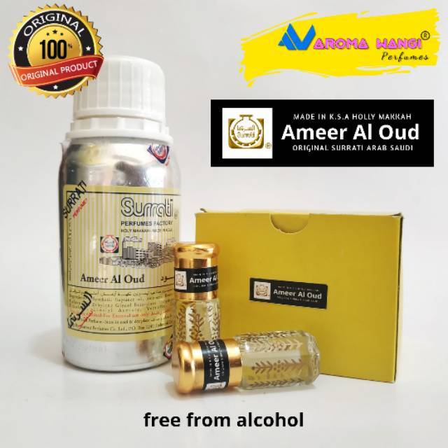 PARFUM AMEER AL OUD AMIR AL OUD ORIGINAL SURRATI PARFUM IBADAH PARFUM