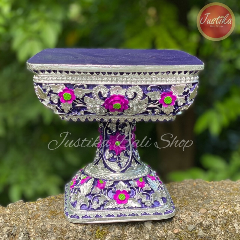 Dulang Kotak Rantasan Kotak Kecil/ Diameter 20 Cm