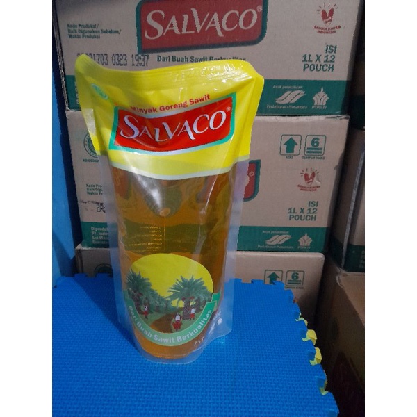 Minyak Goreng Salvaco 1 Liter