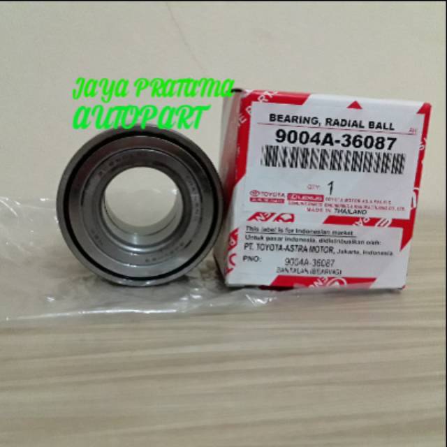 Bearing lahar depan avanza xenia up 2011