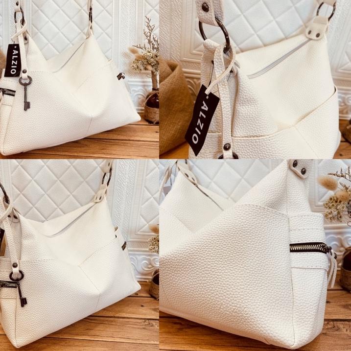 New HEIKO - tas wanita papirut shoulder bag selempang import  ORIGINAL - ALZIO HOBO 004