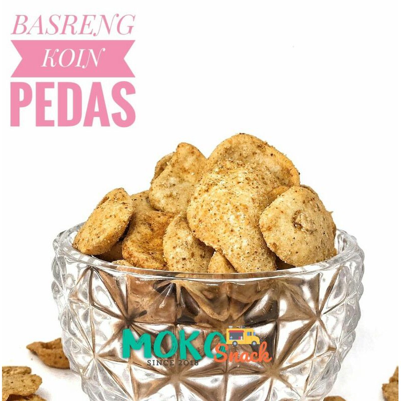 

BASRENG KOIN PEDAS | KEMASAN 250gr | SNACK KILOAN