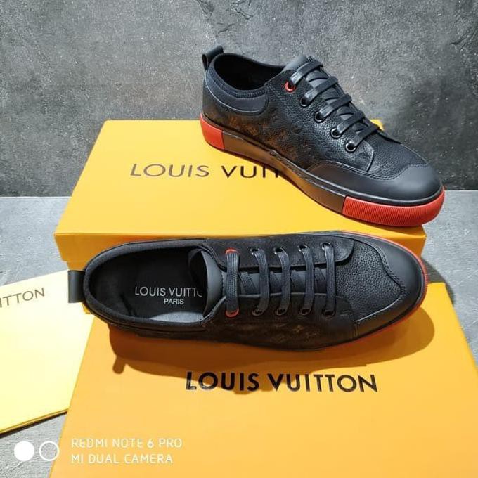 sepatu Sneakers Lv mirror 1:1 Quality / pria