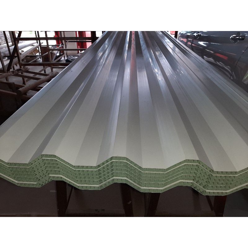 Atap UPVC Rooftop double layer C series/ meter/Rooftop twinwall C series