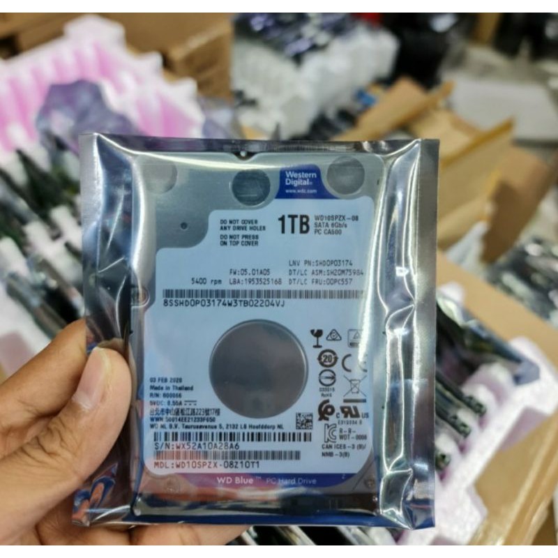 Hardisk HDD Laptop 1TB WD BLUE