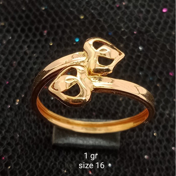 Cincin Emas 17 K - 1 gr Kadar 750 - 2442