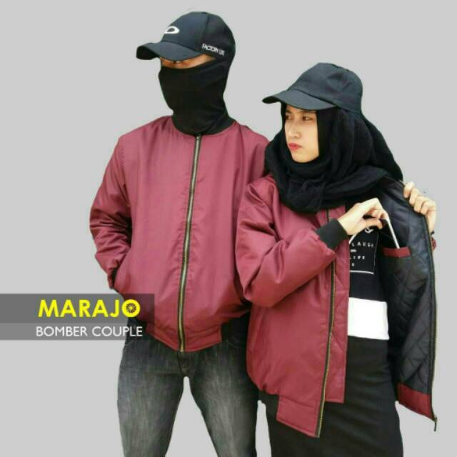 Jaket bomber couple / jaket bomber  / jaket pria