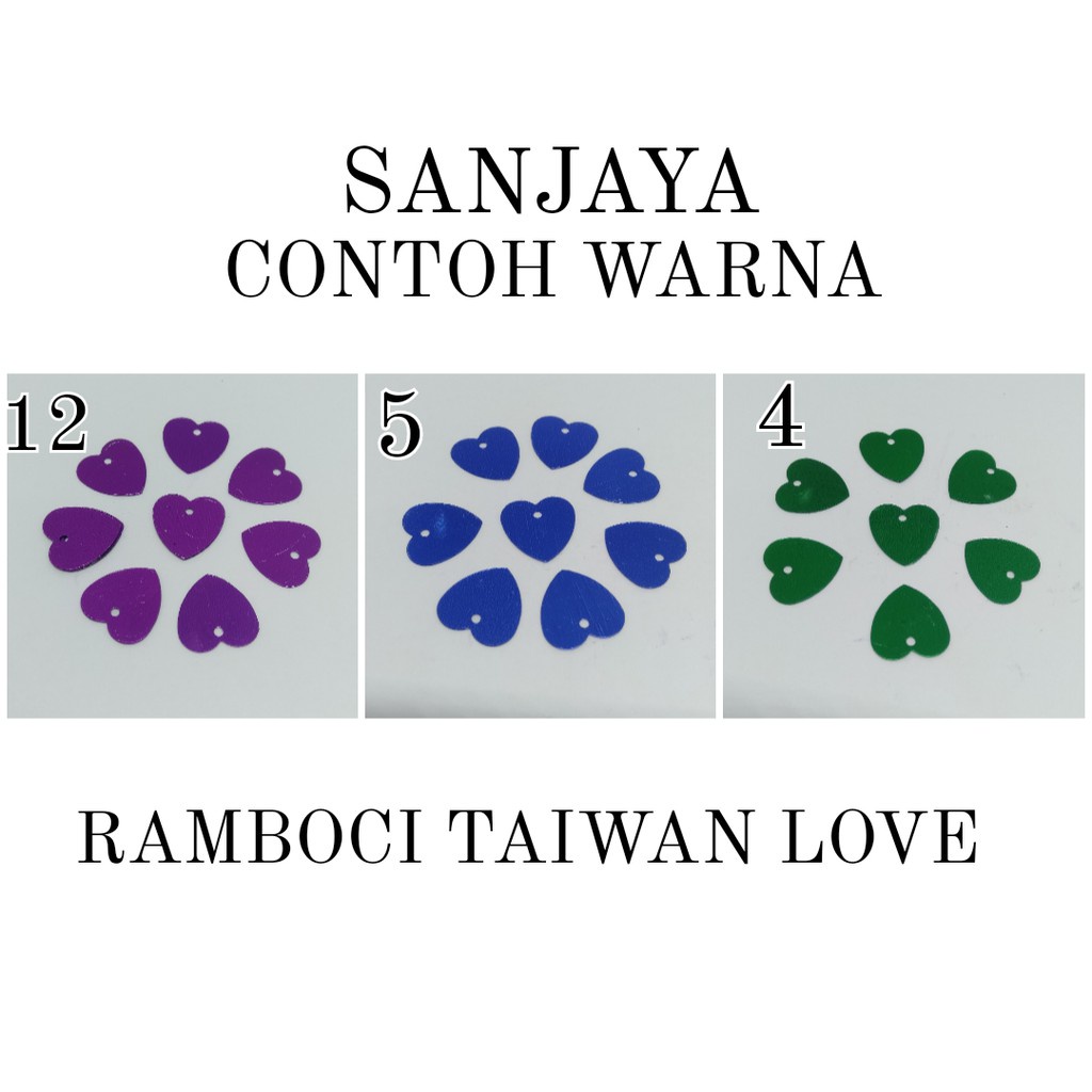 PAYET RAMBOCI / RAMBOCI LOVE / PAYET MANIK LOVE / RAMBOCI LOVE TAIWAN (FLK129) 13MM