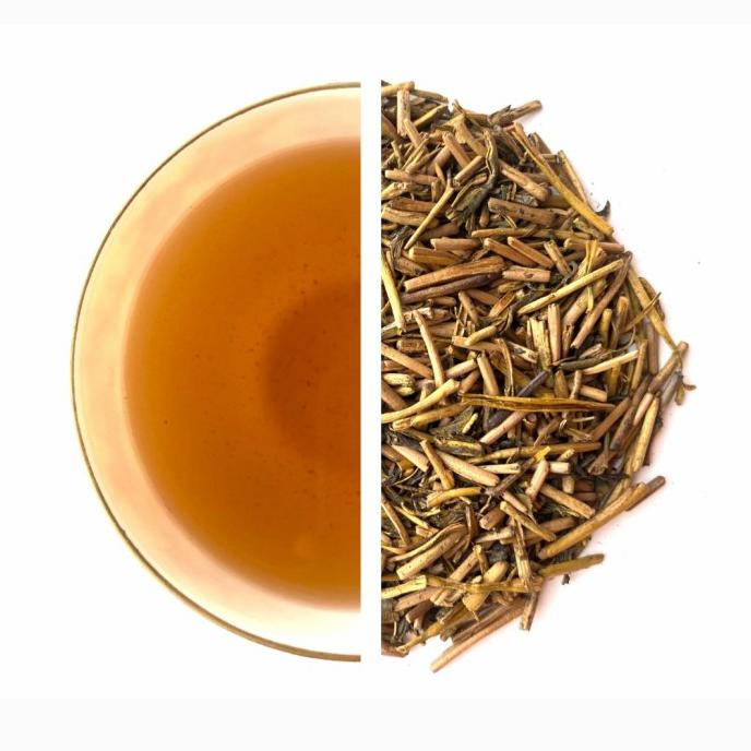 

[[BISA COD]] Houjicha Karigane Loose Leaf (80g) TERBARU Kode 1168