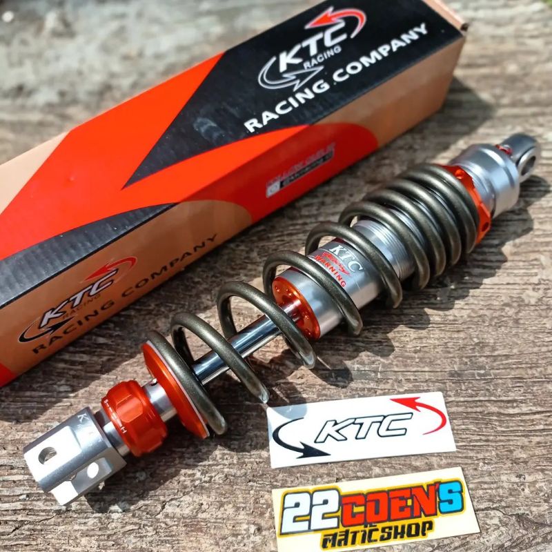 Shock KTC original non tabung click rebound grey titanium 325mm click rebound Vario beat scoopy mio 