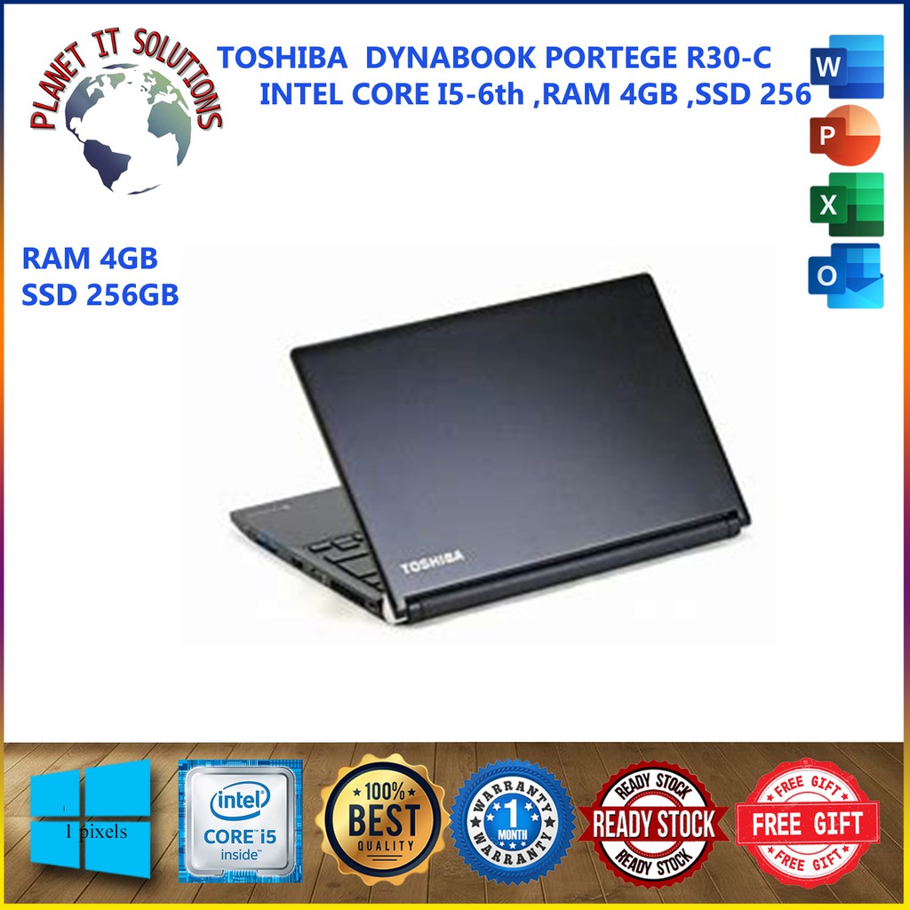 PROMO RAMADHAN SALE TOSHIBA  PORTEGE R30-C /R73/A CORE I5-6GEN
