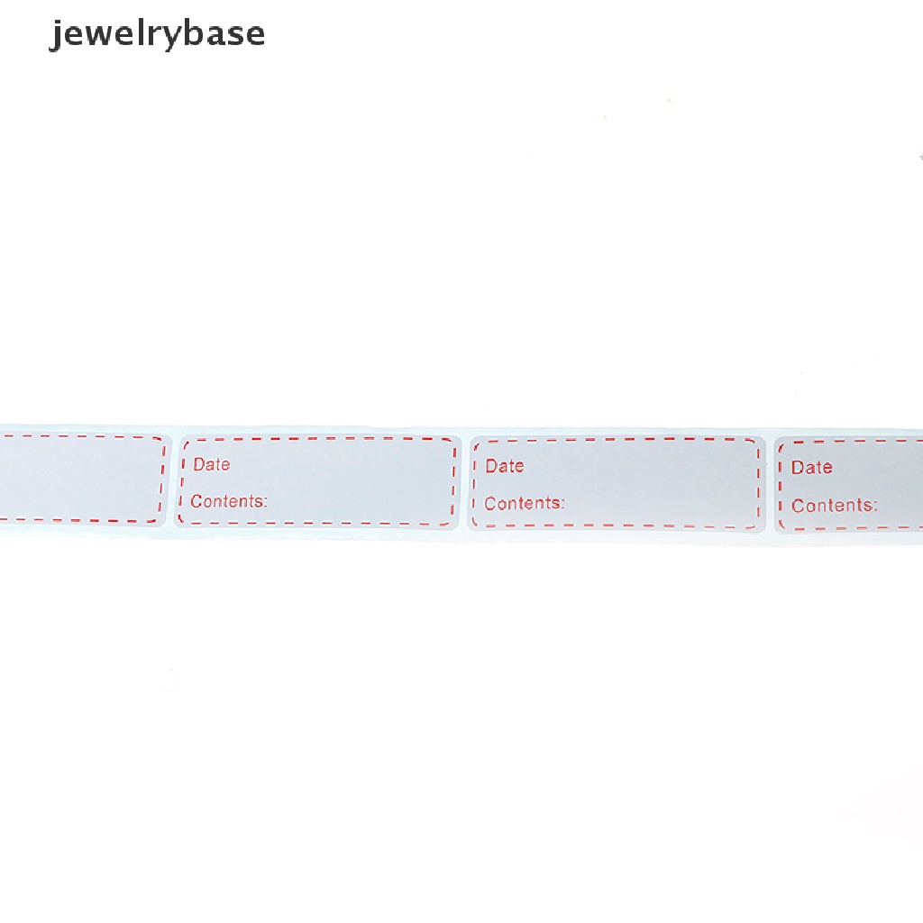 Jewelrybase Stiker Label Tanggal Penyimpanan Makanan Untuk Kulkas