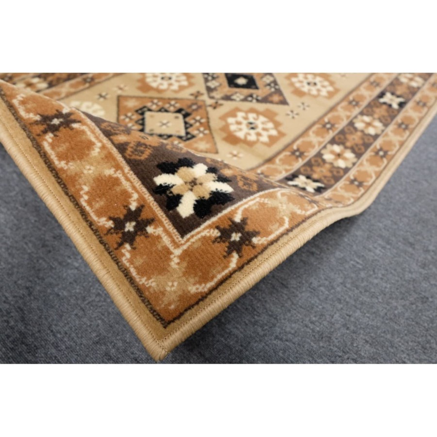 KARPET MIRZAE 100X150 MZ15 BROWN-2