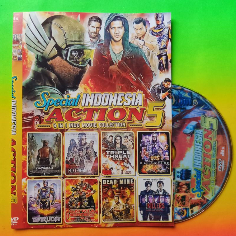 Kaset Film Indonesia Jadul/Lawas SPECIAL INDONESIA ACTION Movie Collection.