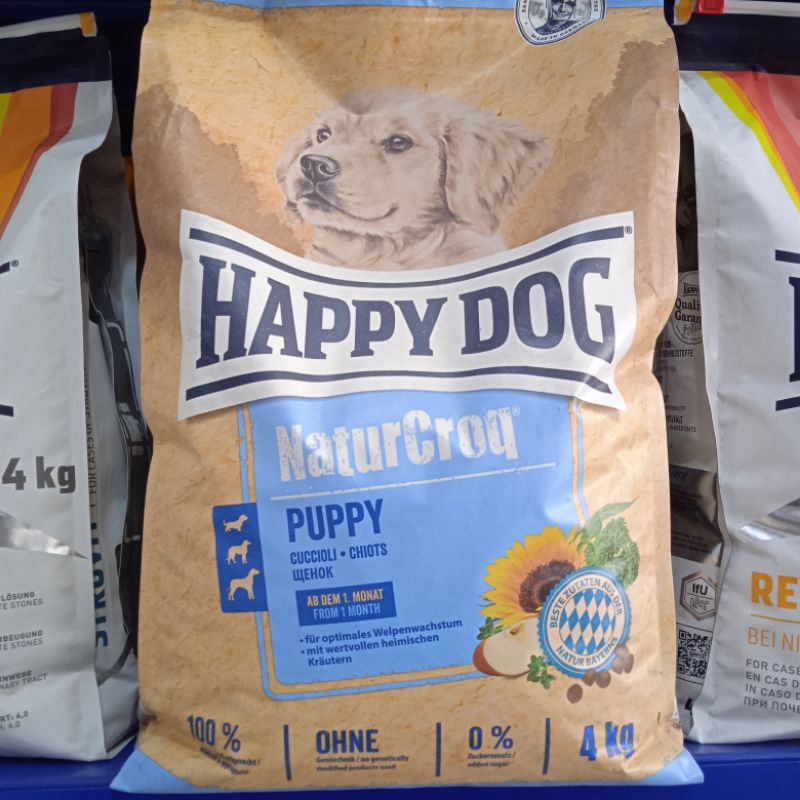 Happy Dog Naturcroq 4kg Puppy (Freshpack) dog food puppy