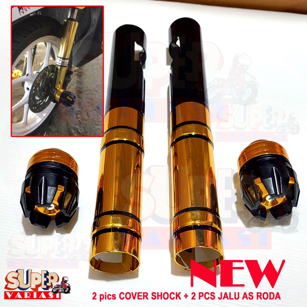 Cover Shock Depan/Tabung shock depan/Pelindung shock depan/sarung shock depan honda beat