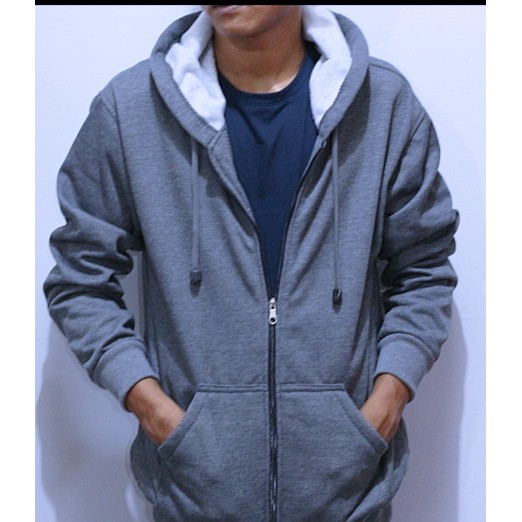 Sweater Zipper / Jaket Sweater Cowok / Sweater Hoodie Zipper Polos Pria