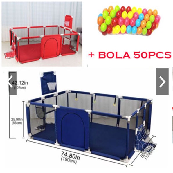 JUMBO &amp; SNI!! Aquatic PlayPen Pagar Main Pagar Bayi PlayPen fence Play pen fence pagar mainan bayi pagar bayi PLAYPEN PAGAR MAIN ANAK PAGAR BAYI PAGAR ANAK BABY FENCE PLAY FENCE KOLAM MANDI BOLA KIDDAILY