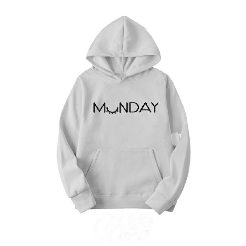 S - XXXXXL(6XL) Jaket Hoodie SUNDAY MONDAY SATURDAY FRIDAY CUSTOM HARI DAY Pria Wanita JUMBO