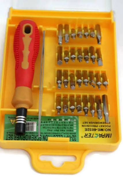 Obeng Set 32 In 1 - Obeng Set Termurah - Impecter 32 in 1 - Multifungsi - Obeng Tools Set