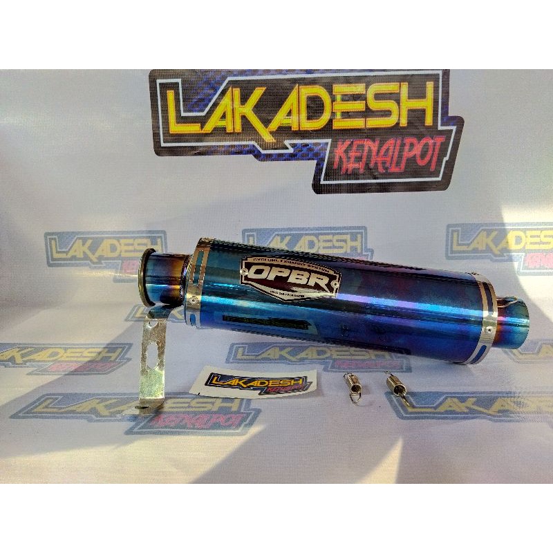 SILENCER (ONLY) KNALPOT OPBR (INLET 50) BEAT MIO VARIO AEROX SCOOPY NMAX PCX LEXI ADV GENIO DLL