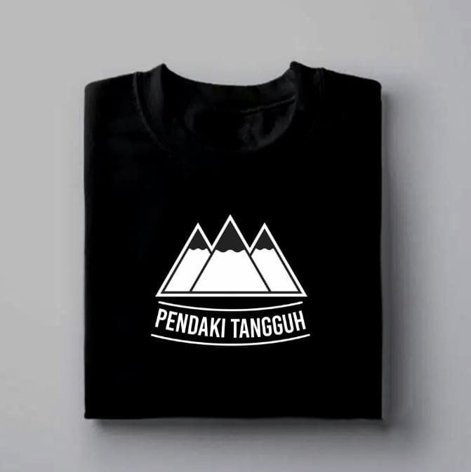 T-Shirt Kaos Keren Pendaki Tangguh / kaos Anak Gunung