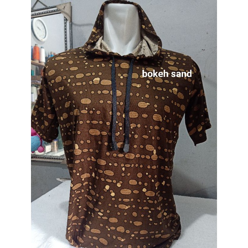 kaos hoodie bokeh size S-5XL