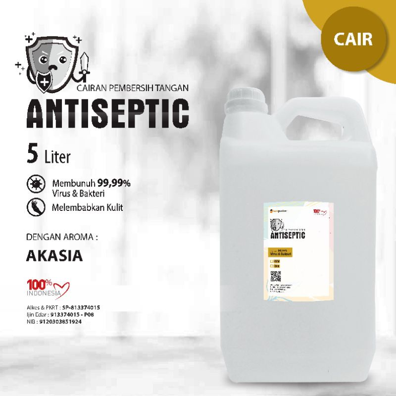 Handsanitizer CAIR aroma Wangi kemasan jurigen 5 liter