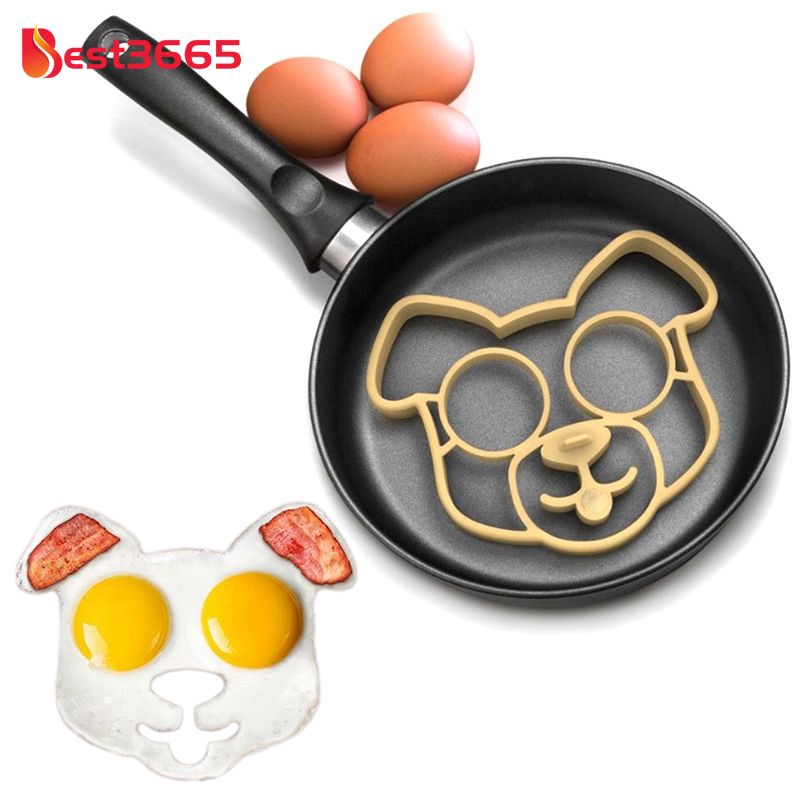 Cetakan Silikon Bentuk Anjing Untuk Telur Goreng Diy Shopee