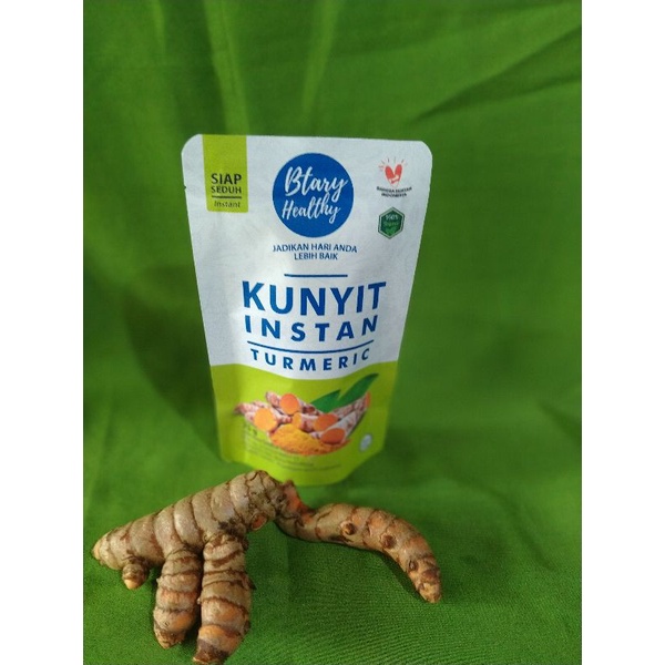 

kunyit instan minuman serbuk herbal alami