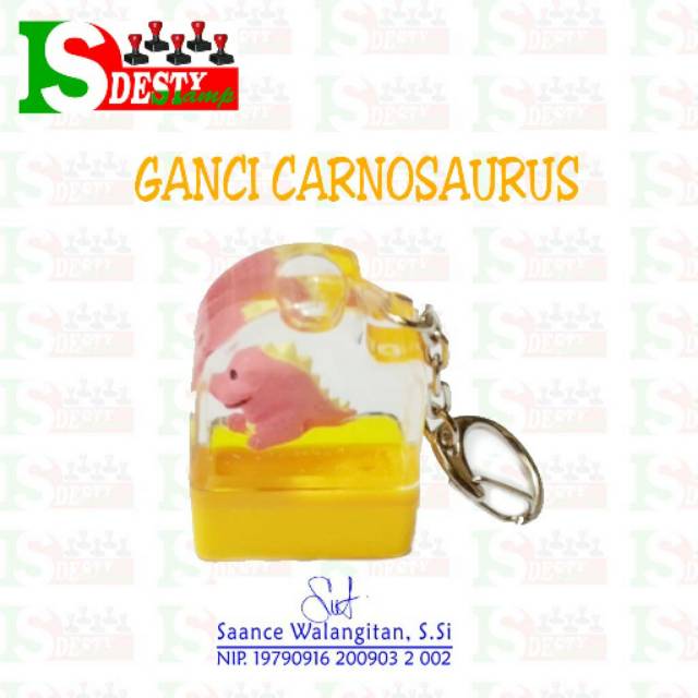 

Stempel Ganci Dinosaurus dan Carnosaurus