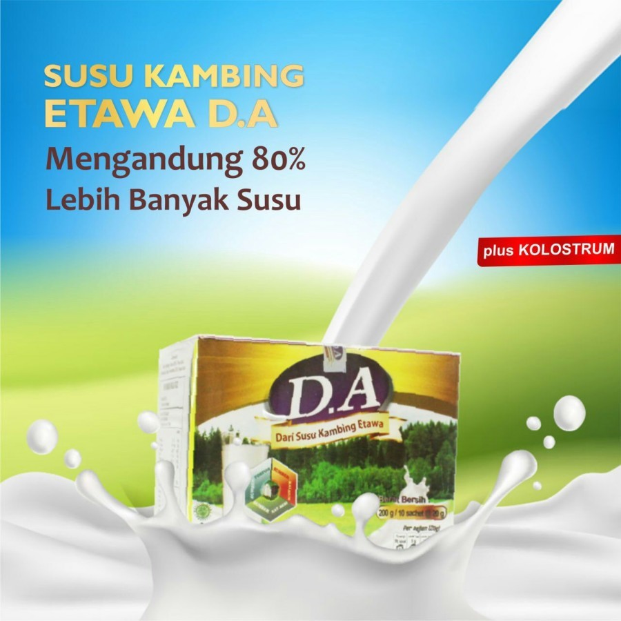 

Susu Kambing Etawa Kolostrum Colostrum D.A Asli Original Promo Murah