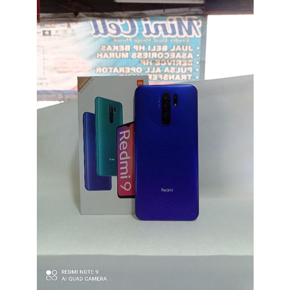 xiomi redmi 9 4/64 second bekas murah