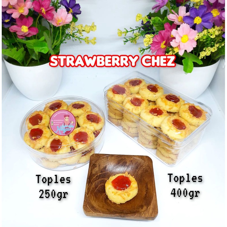 kue kering lebaran cokelat nutella cookies Berry Chez Tumbprint kue kering lebarang kuker strawberry blueberry halal cookies kukis kue lebaran hampers