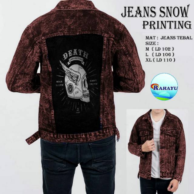 JAKET JEANS PRINTING/JAKET PRIA MURAH/JAKET JEANS PRIA/JAKET PRINTING