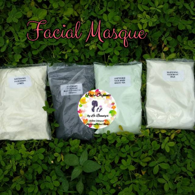 Masker bubuk Organik/Masker Wajah Bubuk