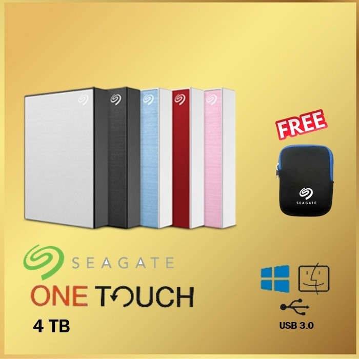 Seagate One Touch HDD / Hardisk Eksternal 4TB USB 3.2 4 TB