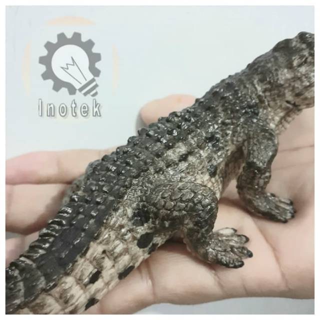 Mini Replika Buaya - Static Figure Alligator - Mainan Buaya