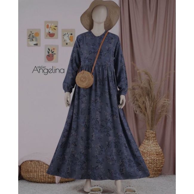 atelier angelina sarah dress motif winter floral size s