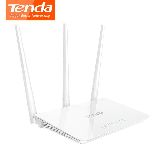 Tenda F3 Router Wireless WiFi 3 Antena 300Mbps Support Repeater Extender N1