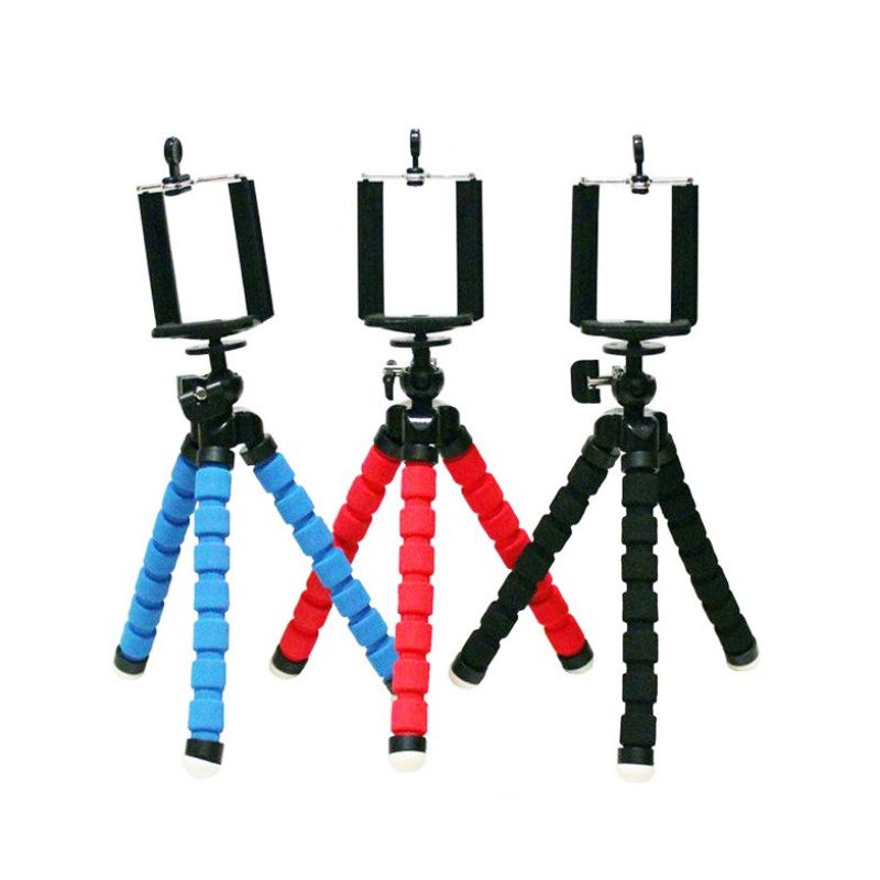 TRIPOD MINI WARNA WARNI LUCU IMUT / TRIPOD MINI SPIDER FREE HOLDER U ORI