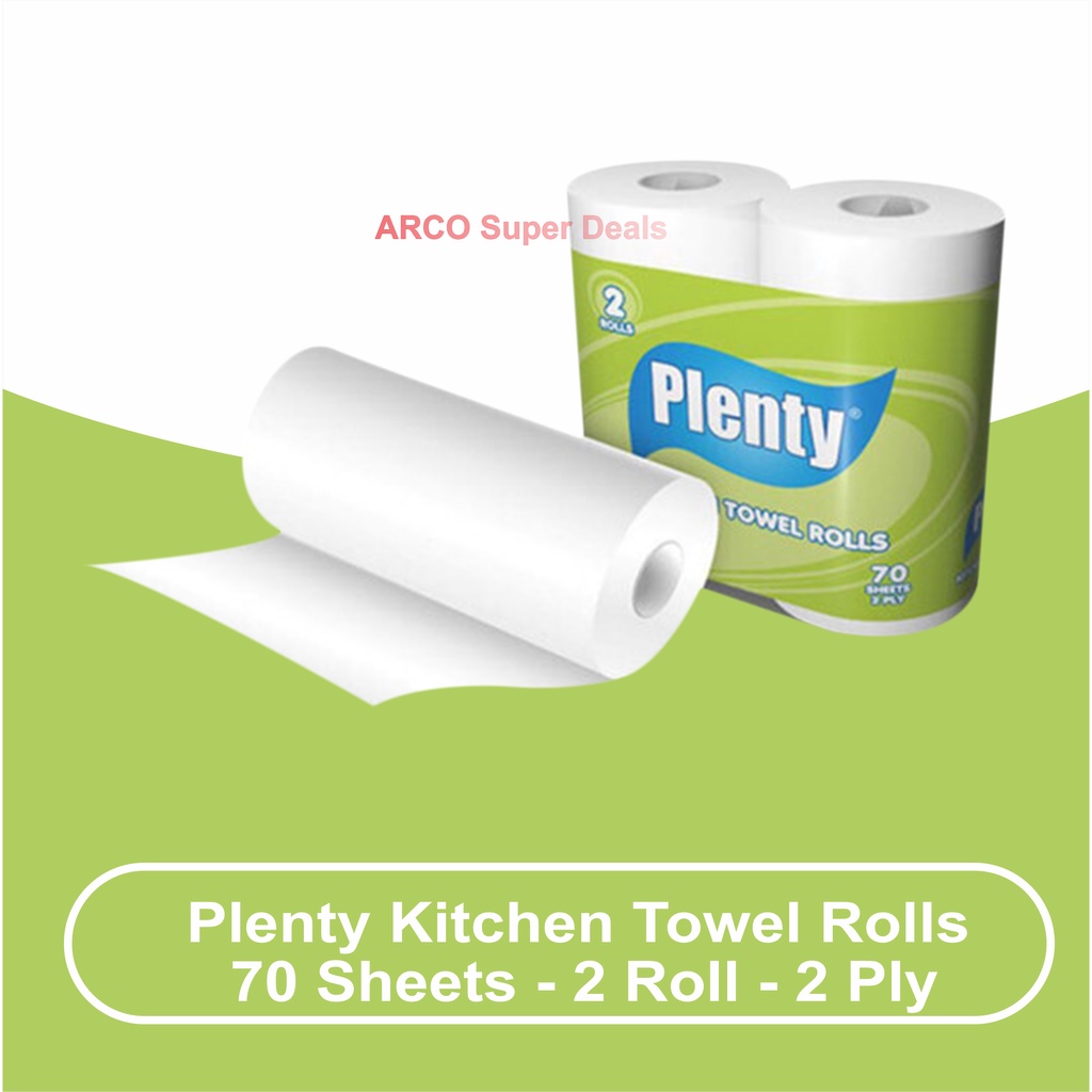 Jual Tissue Plenty Kitchen Towel Rolls Tisu Dapur Shopee Indonesia