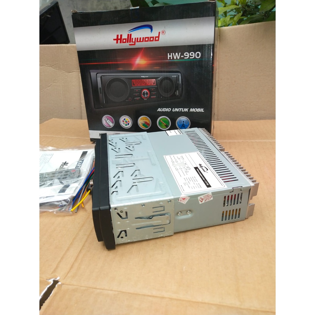 Tape usb/Mp3 Hollywood Hw-990 Single Din Audio Tape Mobil MP3 HOLLYWOOD HW-990 USB/SD PLAYER/FM