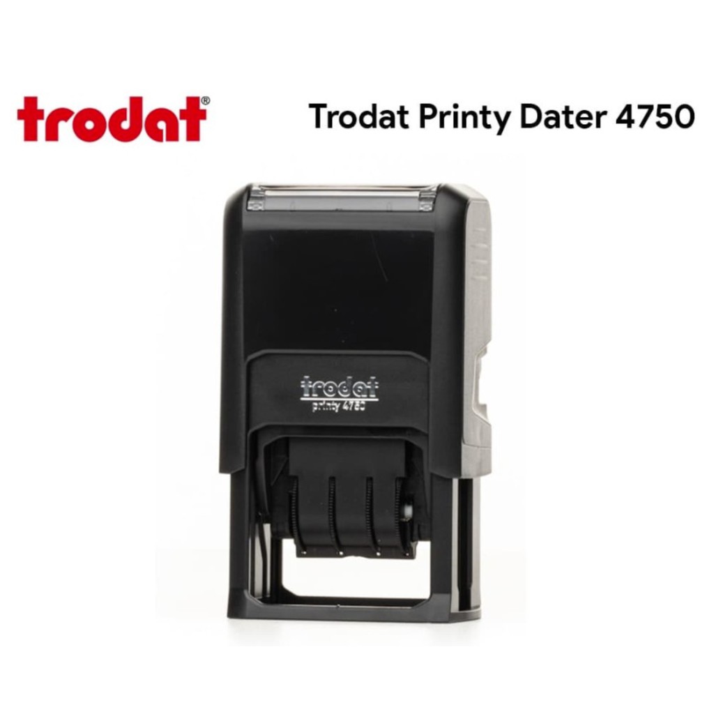 

Trodat Printy Dater 4750 - Stempel Tanggal Trodat -Tanpa Tinta