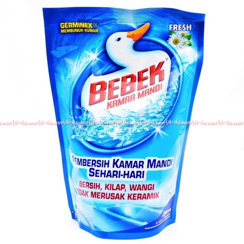 Bebek Kamar Mandi 400ml Pembersih Kamar Mandi Bebek Refill Pouch Isi Ulang Wangi Lemon Lavender Duck Bathroom Pembersih Wc Toilet Kamar Mandi 400 ml