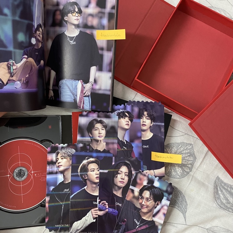 bts mots on:e dvd fullset minus random photocard rpc (hologram ticket ot7 lengkap) - bangtan mots on