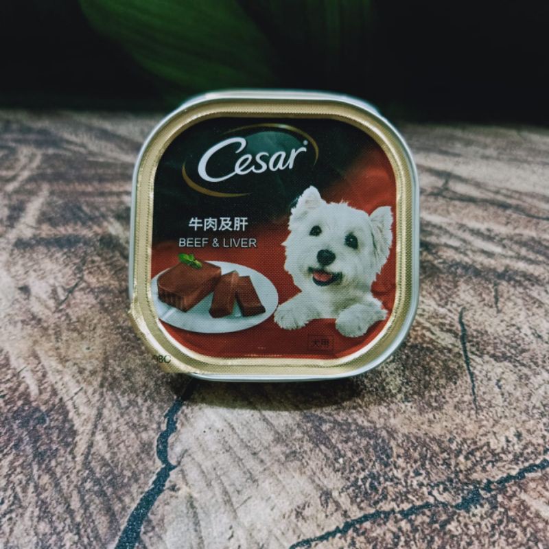 Cesar Wet 100gr / makanan basah untuk anjing/ wetfood