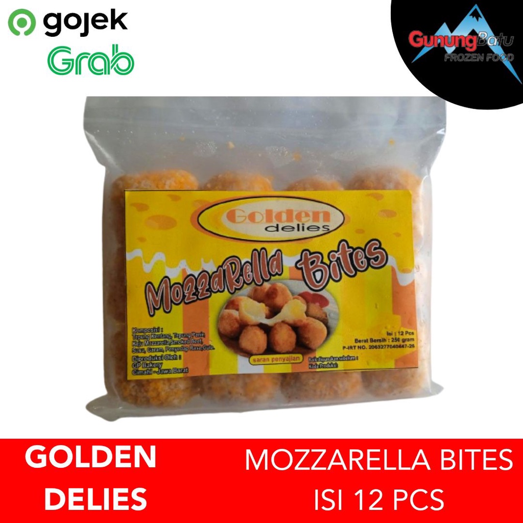 

GOLDEN DELIES MOZZARELLA BITES ISI 12PCS