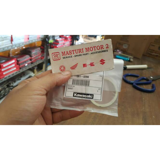 PAKING GASKET KNALPOT NINJA/NINJA R/NINJA RR ASLI KGP